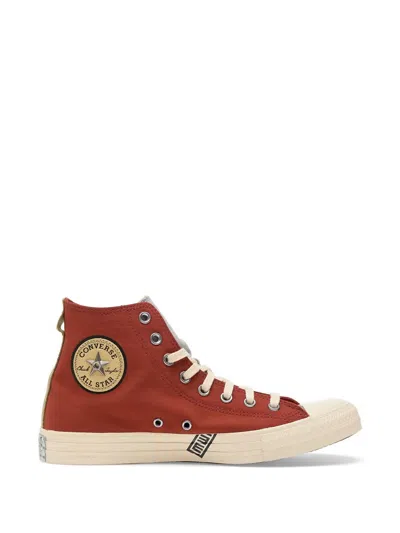 Converse X Naruto Shippuden Gaara Chuck Taylor All Star High-top Sneakers In Red