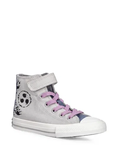 Converse Kids' X Naruto Shippuden Print Sneakers In Gray