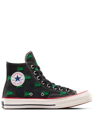 Converse X Patta Chuck 70 Sneakers In Black