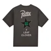 Converse X Patta Four-leaf Clover Short Sleeve T-shirt 'black' In Gray