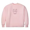 Converse X Pokemon Jigglypuff Sherpa Crewneck Sweatshirt 'pink'