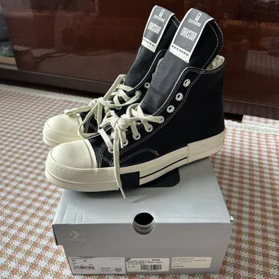 Pre-owned Converse X Rick Owens Drkshdw Converse Drkstar Chuck Taylor All Star 70 Shoes In Black