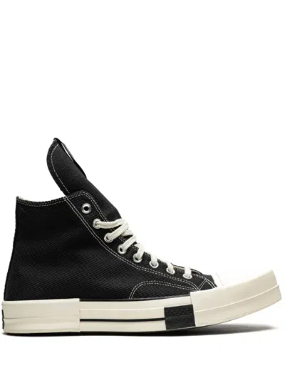 Converse X Rick Ownes Turbodrk Chuck 70 "black/egret/white" Sneakers In Black Egret White