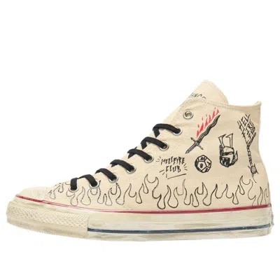 Converse X Stranger Things 5 All Star Aged 87 Hc Hi 'natural' In Multi