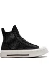 Converse X Swarovski Chuck 70 De Luxe Squared Sneakers In Black