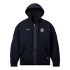 Converse X Thisisneverthat Utility Fleece Jacket 'navy' In Black