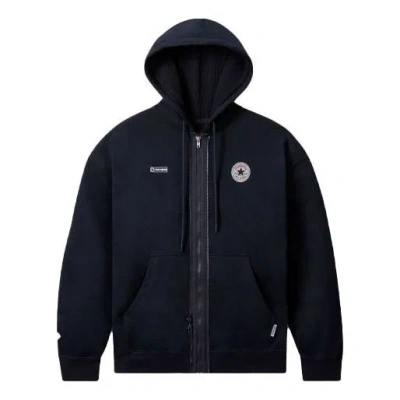 Converse X Thisisneverthat Utility Fleece Jacket 'navy' In Black