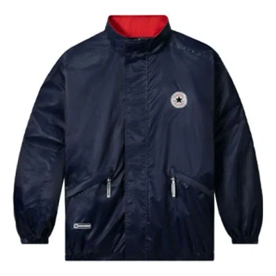 Converse X Thisisneverthat Utility Zip-up Jacket 'navy' In Blue