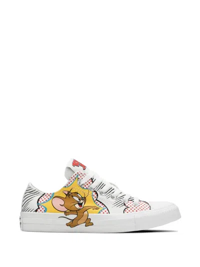 Converse X Tom & Jerry Sneakers In White