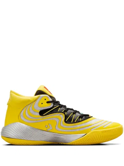 Converse X Transformers All Star Bb Shift Cx Sneakers In Yellow