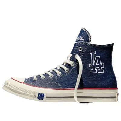 Converse X La Dodgers X Undefeated Chuck 70 High-top Sneakers In Blue