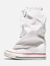 Converse X Vaquera Chuck Taylor All Star Slouch Wedge X-hi Top In White