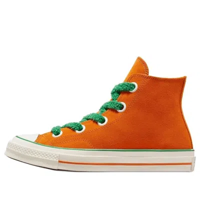 Converse X Willy Wonka Chuck 70 High 'oompa Loompa' In Orange