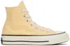 Converse Yellow Chuck 70 Seasonal Color Sneakers In Sunny Oasis/egret/bl