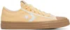 CONVERSE YELLOW STAR PLAYER 76 TONAL LOW TOP SNEAKERS