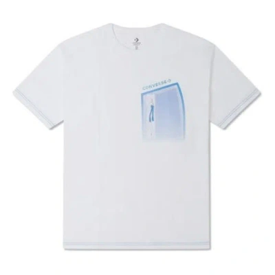 Converse Zip Pocket T-shirt 'white'