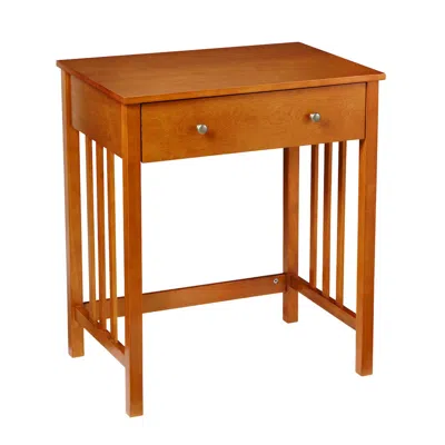 Convience Concept Designs2go Mission Desk With Keyboard Drawer In Brown