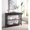 Convience Concept Mission 1 Drawer Console Table In Black