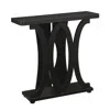 Convience Concept Newport Hailey Console Table In Black