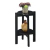 Convience Concept Newport Medium Plant Stand In Black