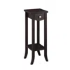 Convience Concept Newport Prism Tall 2 Tier Plant Stand In Black