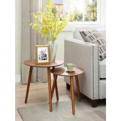 Convience Concept Oslo Java Nesting End Tables In Brown