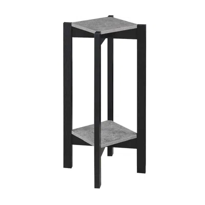 CONVIENCE CONCEPT PLANTERS & POTTS DELUXE SQUARE 2 TIER PLANT STAND