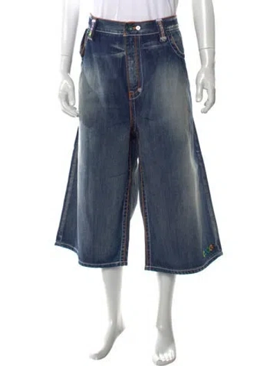 Pre-owned Coogi Denim Shorts In Blue
