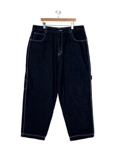 Pre-owned Coogi Straight-leg Jeans In Blue