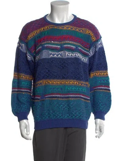 Pre-owned Coogi Vintage 1990's Pullover In Blue
