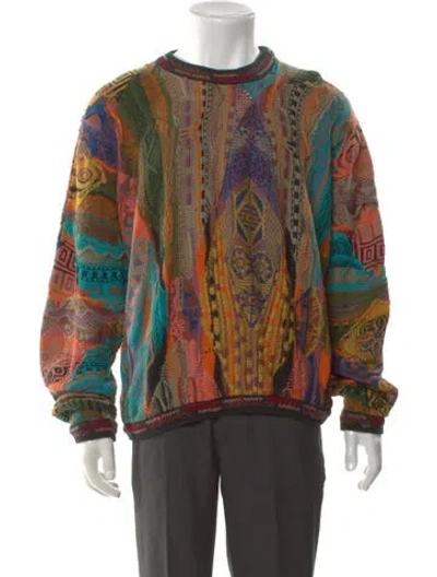 Pre-owned Coogi Vintage 1990's Pullover In Orange