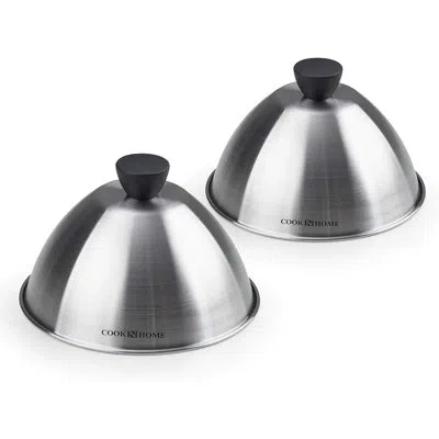 Cook N Home 6 In. 2 Pieces Stainless Steel Lid