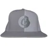 Cookies Men's All City Twill Snapback Cap In Grey/white In Multi