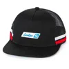 Cookies Men's Bal Harbor Twill Mesh Trucker Hat In Black/red