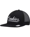 Cookies Men's Black Pack Talk Foam Trucker Snapback Hat