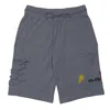 Cookies Men's Catamaran Jersey Flat Side Pocket Tech Shorts In Grey In Gray