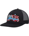 Cookies Men's  Black Upper Echelon Trucker Snapback Hat In Black