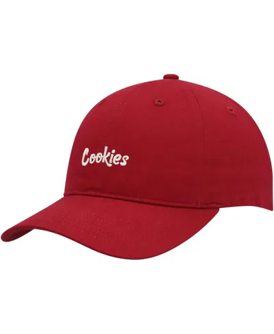 Cookies Men's  Burgundy Original Dad Adjustable Hat