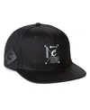 Cookies Men's  Clothing Black Key Largo Snapback Hat In Black