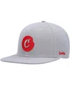 Cookies Men's  Gray C-bite Solid Snapback Hat In Gray