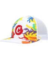 Cookies Men's  White Fresh Air Trucker Snapback Hat In White