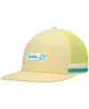 Cookies Men's  Yellow Bal Harbor Trucker Snapback Hat In Yellow