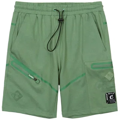 Cookies Men's Key Largo Dri Fit Jersey Shorts In Olive In Green