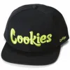 Cookies Men's Original Mint Twill Snapback Cap In Black/yellow In Multi