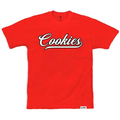 Cookies Men's Pack Talk Logo T-shirt In Red