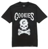 Cookies Men's Skull And Cross Bones Shirt In Black In Black