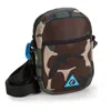 Cookies Men's Travel Pocket Neoprene Bag In Green Camo In Multi