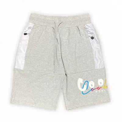 Cookies Men's Versailles Cotton Jersey Short In Grey In Gray