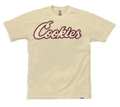 Cookies Triumph Logo T-shirt In Cream In Neutral
