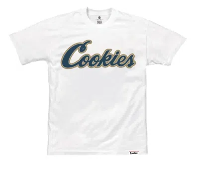 Cookies Triumph Logo T-shirt In White In Multi
